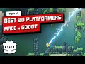 Top 10 2D PLATFORMERS Made in Godot
