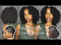 THE MOST NATURAL CROCHET INSTALL Using 2 illusion Hairline Methods ft Ywigs