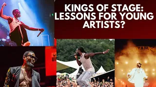 wizkid o2 arena performance dbanj on stage davido burna boy what can young artists learn