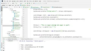 Java interview questions examples Array ArrayList Palindrome Streams