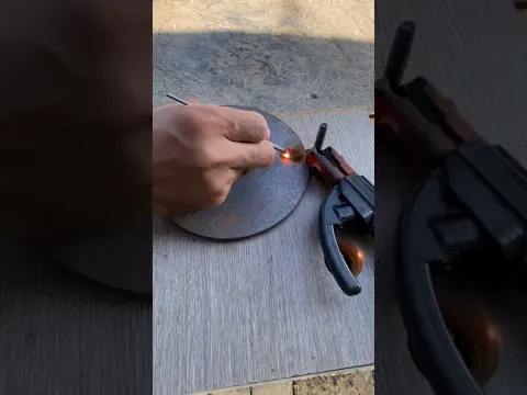 A magical welding trick—a prize for whoever discovers the secret behind it