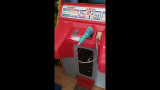 Time Crisis arcade cabinet demo