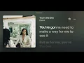 You’re the one-Elaine