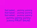 The Wiggles Fruit Salad Lyrics.wmv