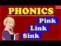 Phonics-ink Family Words Rhymes Sight Words Four Letter Words Ending With ink 4 Letter Words