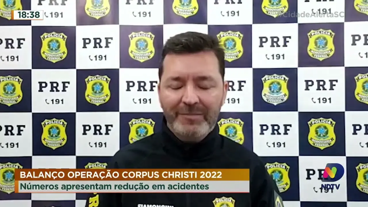 Operação Corpus Christi 2022 contabilizou redução nos acidentes