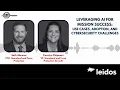 Leveraging AI for Mission Success
