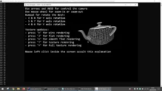 Java software renderer 3D - utah teapot test