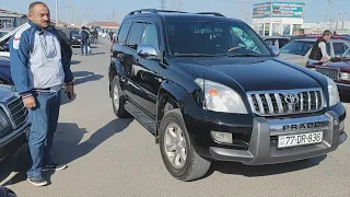 BUNU ALAN UDUZMAZ - DASDOY N Toyota Prado Sumqayit Masin Bazari Noyabr 2023