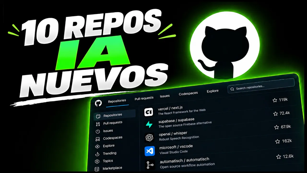Dejé de pagar 4 suscripciones de IA por ESTOS repos: video thumbnail