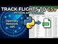 Python Project OpenSky API Data Extraction Cleaning