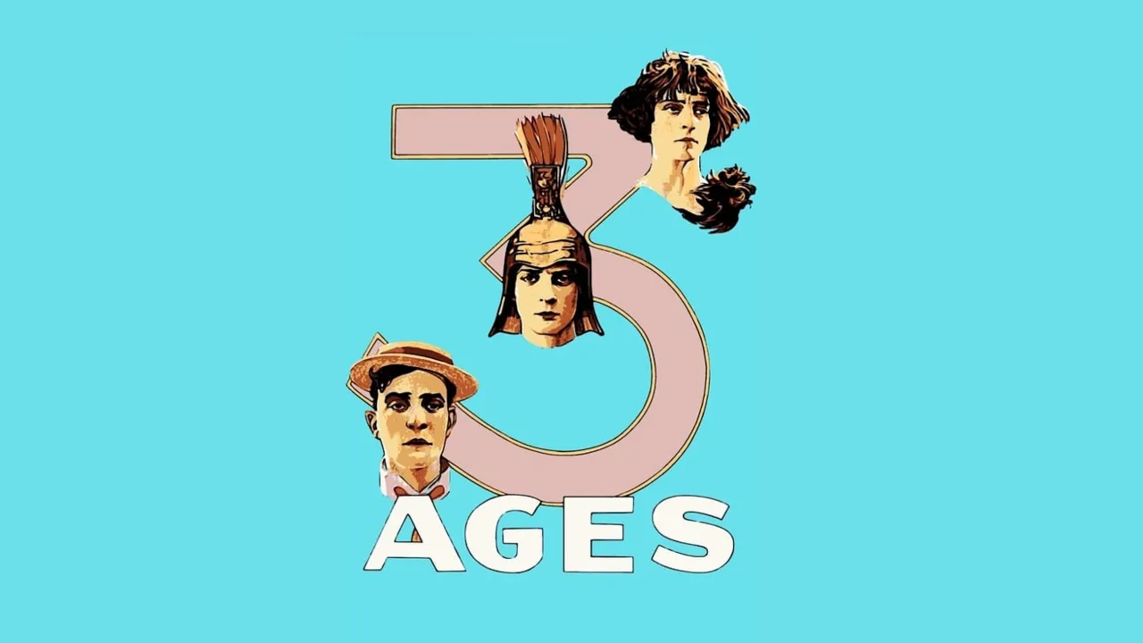 As Três Idades (1923), de Buster Keaton, filme completo em HD - ative as legendas