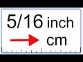 Convert Inch to Millimeters