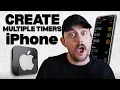 How to Create Multiple Timers on iPhone Clock App Tutorial