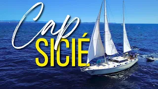 De Porquerolles à Marseille : Du vent au cap Sicié ( Voilier Coraille II )