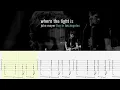 Daughters Live In La | John Mayer | Guitar Tab & Playalong