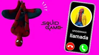 LLAMADA de SPIDERMAN(AL TELÉFONO) | QUIERE JUGAR CONTIGO! italian brainrot