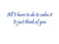 When I Think of You Lyrics