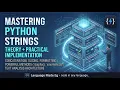Python Strings Theory isalpha isnumeric and Concatenation Explained