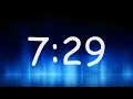 7 29 Minutes Timer Countdown from 7min 29sec