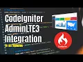 AdminLTE3 Codeigniter Integration In 6 Minutes