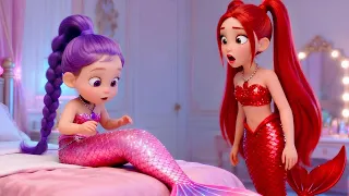  omg baby rumi became a mermaid like mira kpop demon hunters