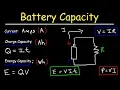 Battery Capacity - Amp-Hours mAh and Watt-Hours