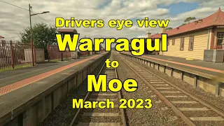 drivers eye view warragul to moe