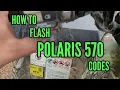 Polaris 570 Sportsman reading trouble codes