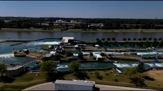FOX 25 Drone captures footage of OKC Riversport