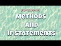 Unity 6 Tutorial - Methods and If Statements
