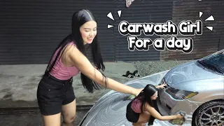 life with sam carwash girl for a day