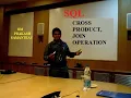 SQL7 CROSS PRODUCT IN SQL JOIN OPERATIONS NATURAL JOIN EQUI JOIN