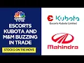 Escorts Kubota Mahindra Shares Surge To 1-Month Highs What Are The Key Triggers CNBC TV18