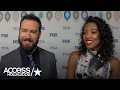 Mark-Paul Gosselaar Kylie Bunbury On The Training They Had To Do For Pitch Access Hollywood