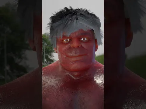 Iron - Man VS Red Hulk | #shorts #ironman #redhulk #hulkbuster