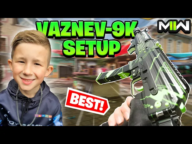 This KID shows the BEST VAZNEV-9K Setup - MW2
