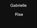 Gabrielle - Rise With Lyrics