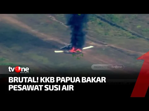 KKB Bakar Pesawat Susi Air di Nduga, Papua