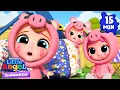 Download Lagu 🐷Tiga Babi Kecil Lawan Serigala | Little Angel Bahasa Indonesia | Kartun dan Lagu Anak