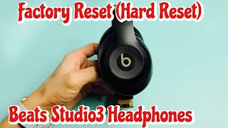 Beats Studio 3 Wireless Headphones How to Factory Reset Hard Reset - Fix Connecting Problems