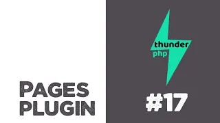 Pages plugin for thunderPHP Framework Deleting editor images Quick programming tutorial