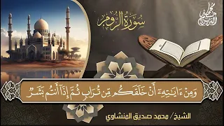 الشيخ محمد صديق المنشاوي I سورة الروم 17 36 المسجد الأقصى فلسطين 