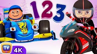 Ten Little SuperCars & SuperBikes - ChuChu TV Nursery Rhymes & Toddler Videos #ChuChuTV100M