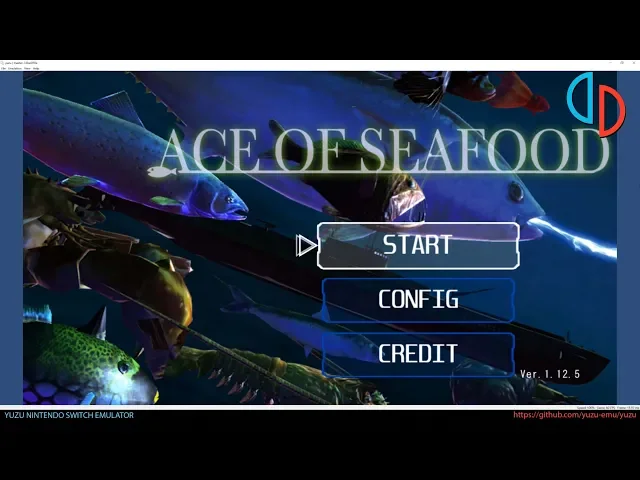 Yuzu Nintendo Switch Emulator - Ace of Seafood Ingame (Canary eef9838 + WIP)