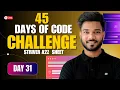 Day 31 of Solving 455 problems in 45 Days of Code BIT MANIPULATION