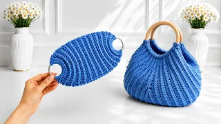 How to Make a Stunning Crochet Bag 🧶 | Easy & Elegant Crochet Bag Tutorial