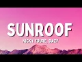 Download Lagu Nicky Youre, dazy - Sunroof (Lyrics)