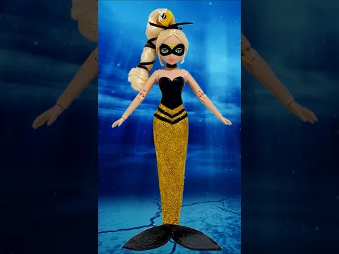Queen Bee 🐝 Miraculous Ladybug Play Doh Mermaid Dress