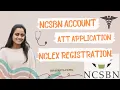 NCSBN Registration Process ATT NCLEX-RN Registration Exam Scheduling shreyapatel353
